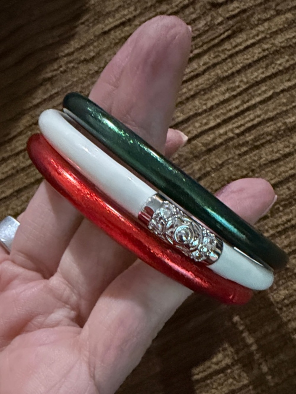 Trio Holiday Stackable Bracelet Set. FIFA MEXICO EDITION 2026
